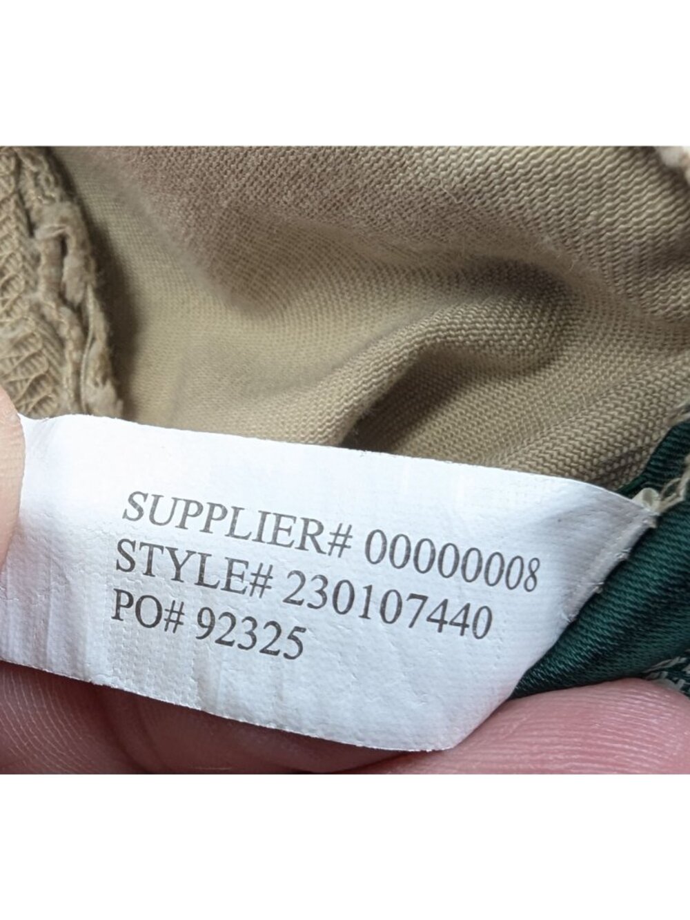 Lauren Ralph Lauren Womens 12 Khaki Cargo Hiking Pants Straight Leg Lightweight - Picture 9 of 12